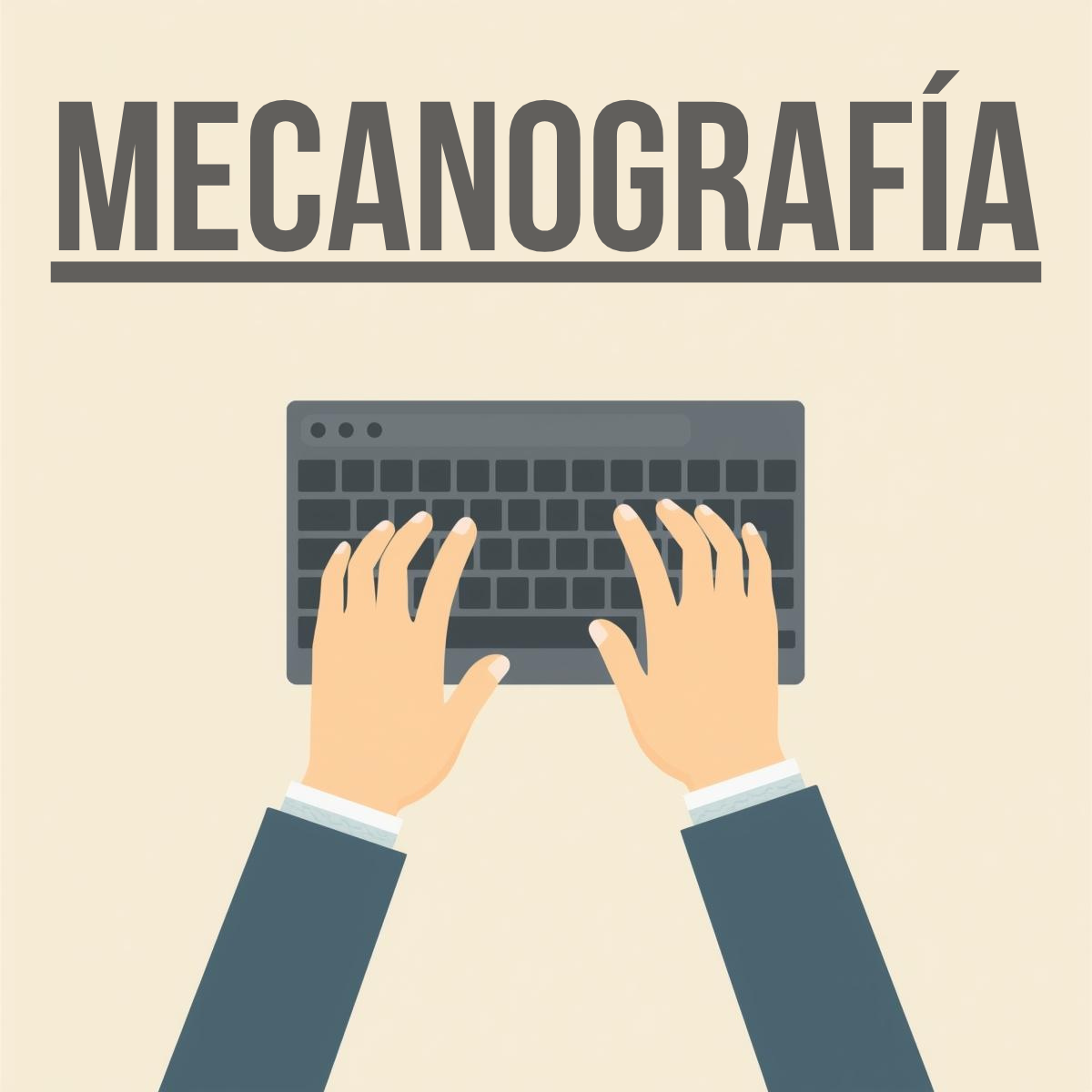 Mecanografía con ordenador